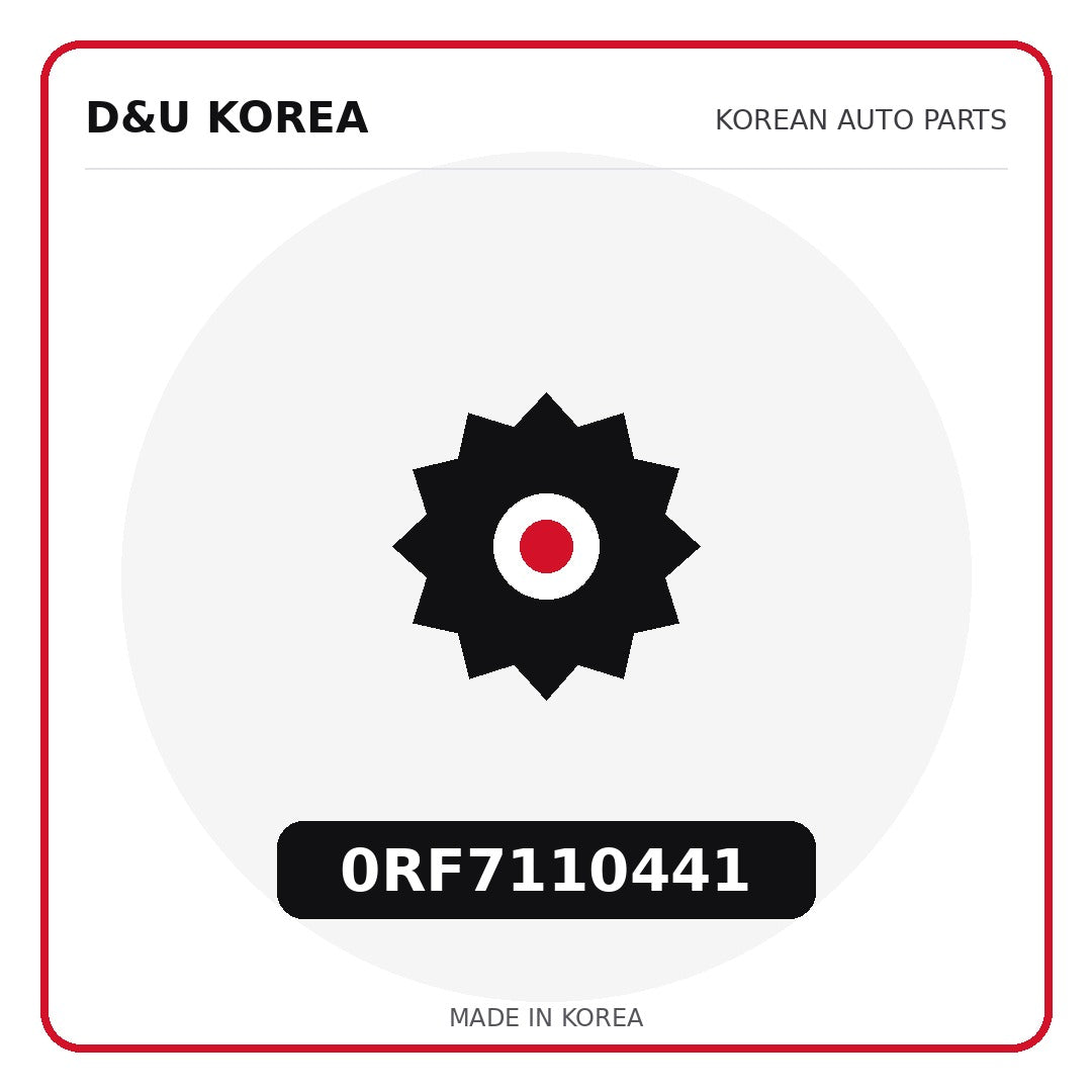 Genuine Mobis 0RF7110441  for Korean vehicles | D&U Korea