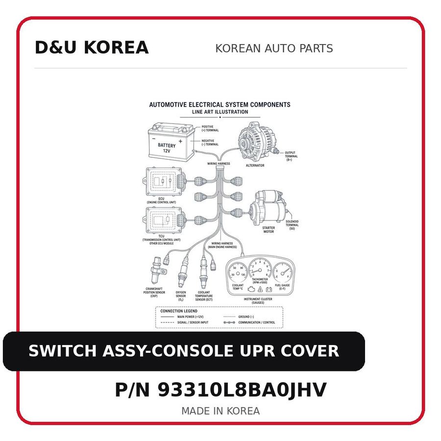 SWITCH ASSY-CONSOLE UPR COVER