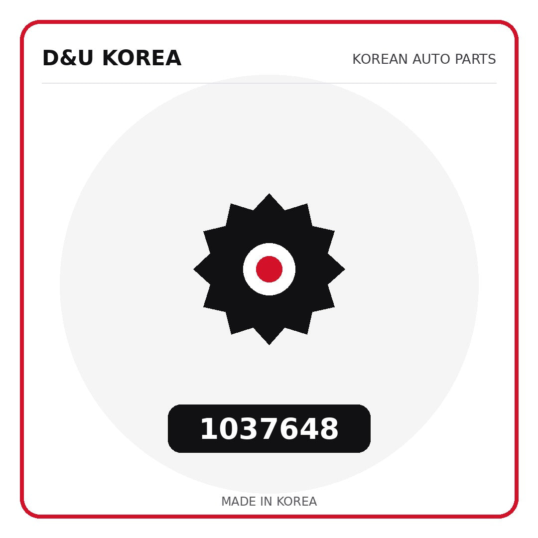 Genuine Mobis 1037648  for Korean vehicles | D&U Korea