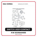 SWITCH ASSY-CONTACT