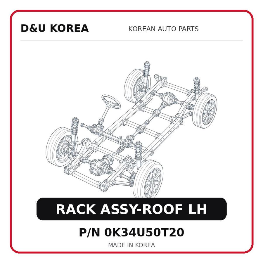 RACK ASSY-ROOF LH
