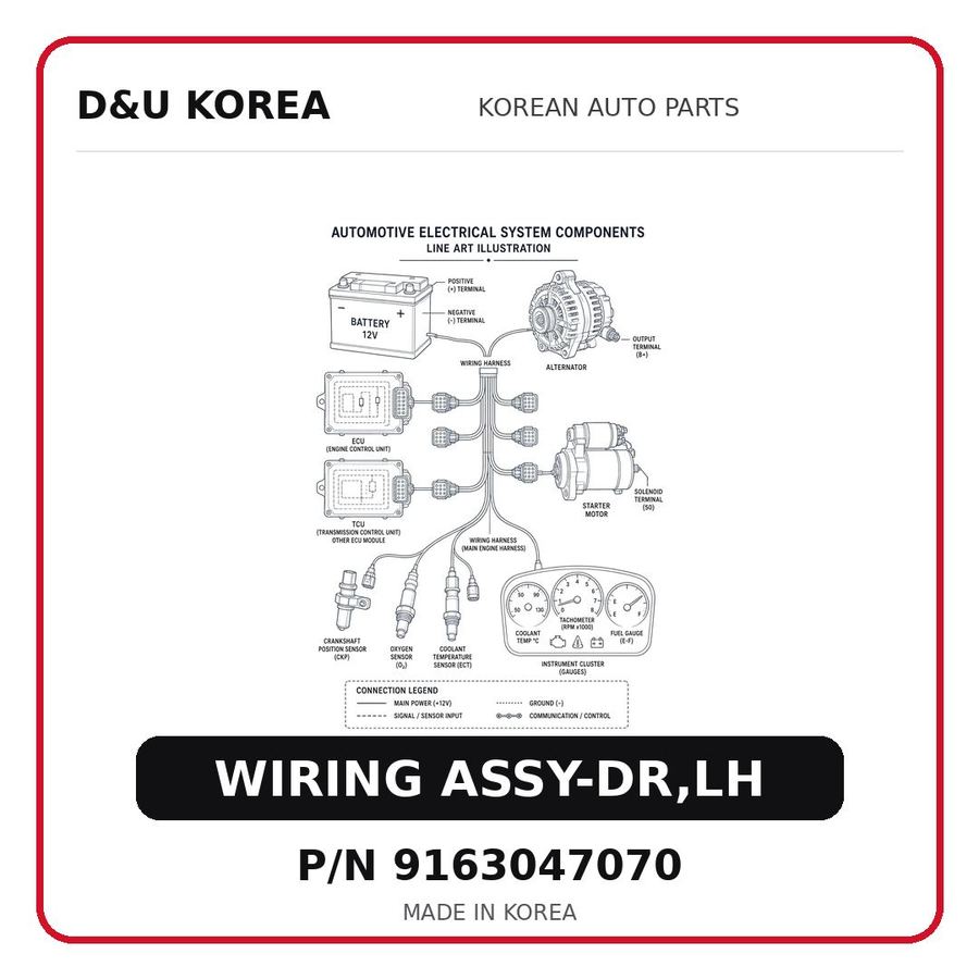 WIRING ASSY-DR,LH