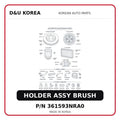 HOLDER ASSY BRUSH