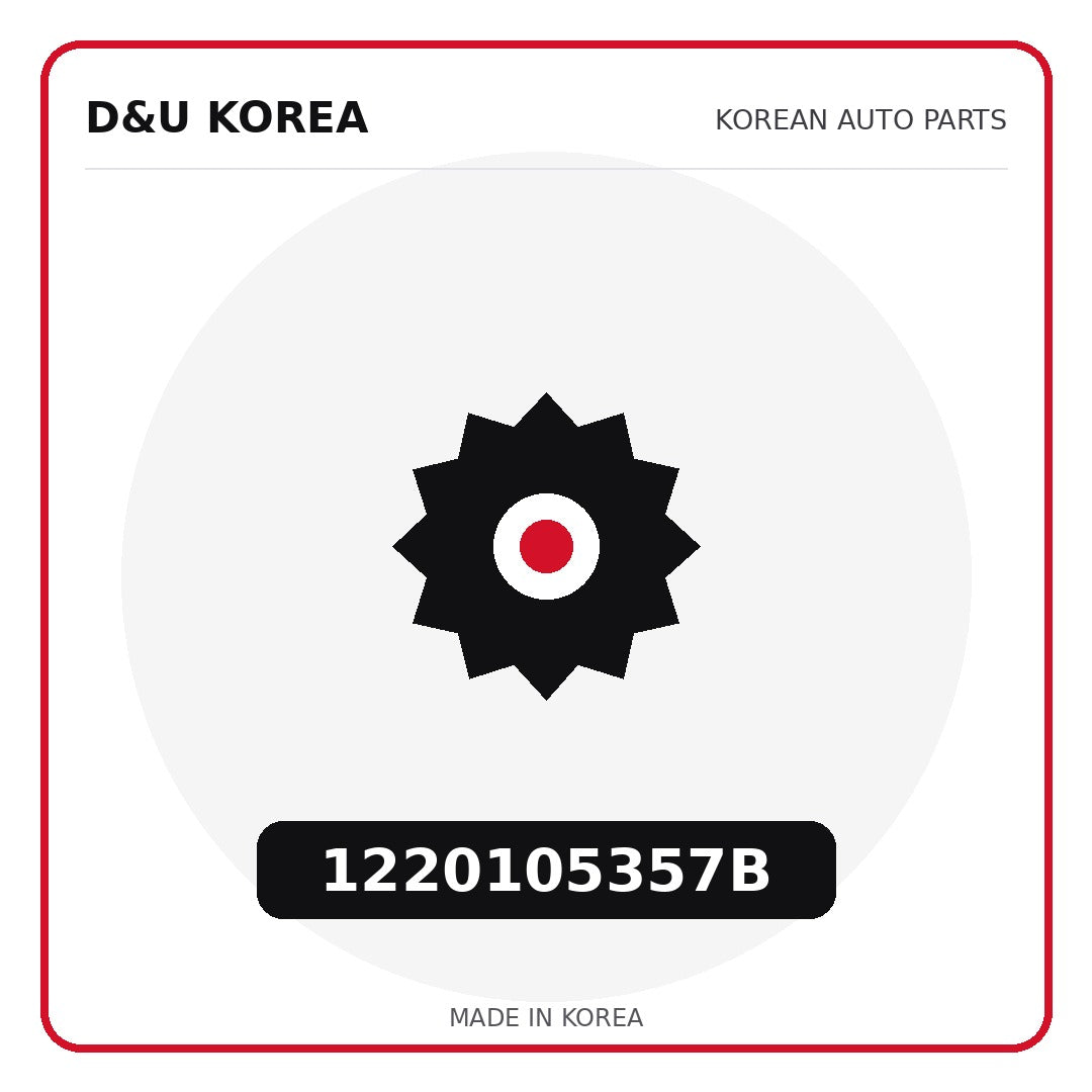 Genuine Mobis 1220105357B  for Korean vehicles | D&U Korea