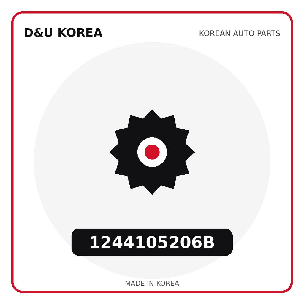 Genuine Mobis 1244105206B  for Korean vehicles | D&U Korea