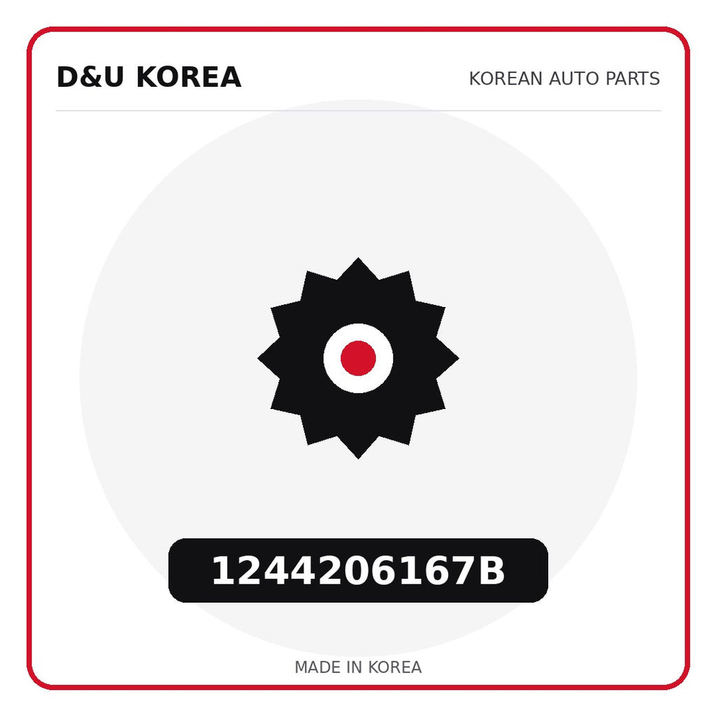Genuine Mobis 1244206167B  for Korean vehicles | D&U Korea