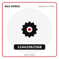 Genuine Mobis 1244206256B  for Korean vehicles | D&U Korea