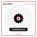 Genuine Mobis 1249204121  for Korean vehicles | D&U Korea