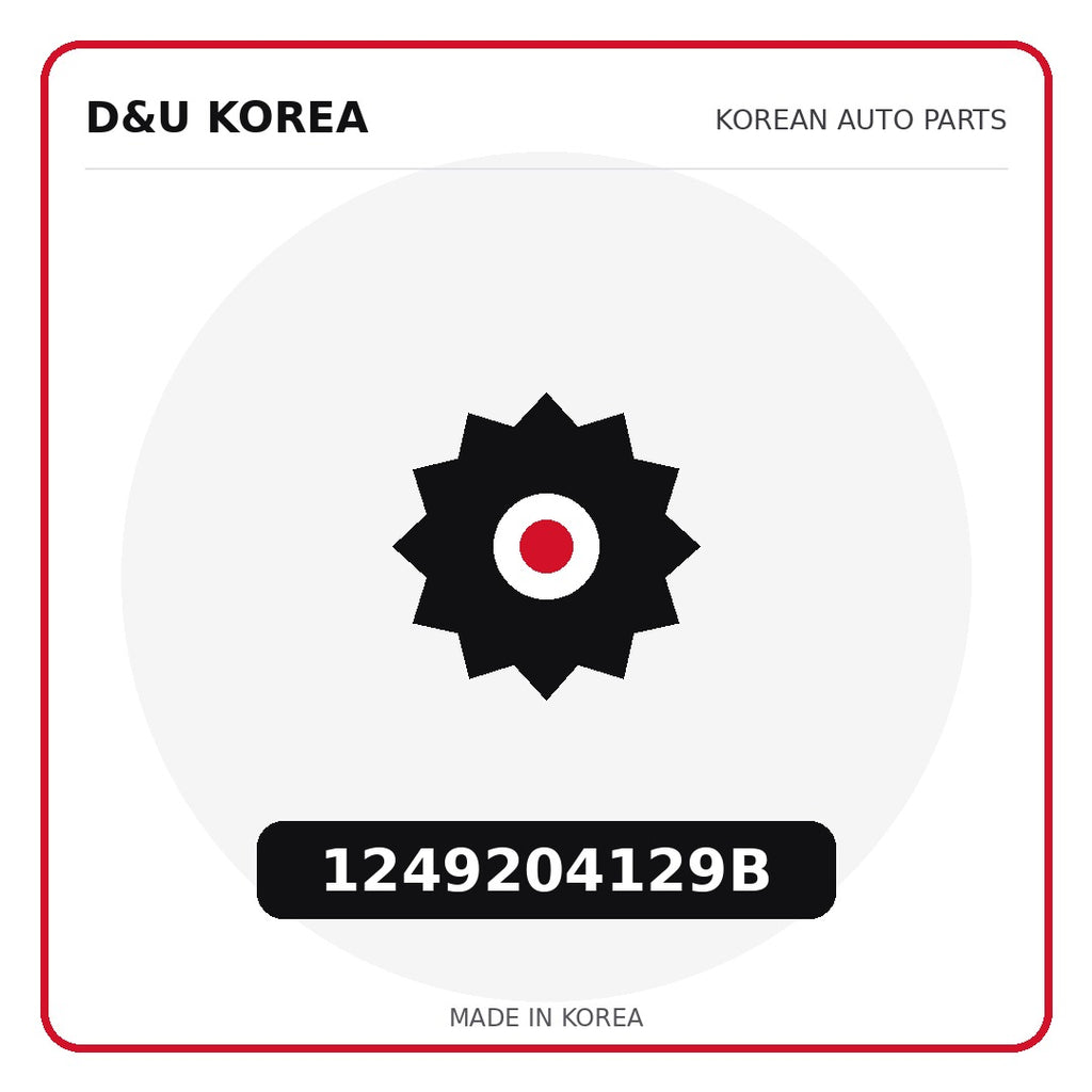 Genuine Mobis 1249204129B  for Korean vehicles | D&U Korea