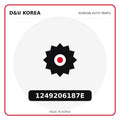 Genuine Mobis 1249206187E  for Korean vehicles | D&U Korea