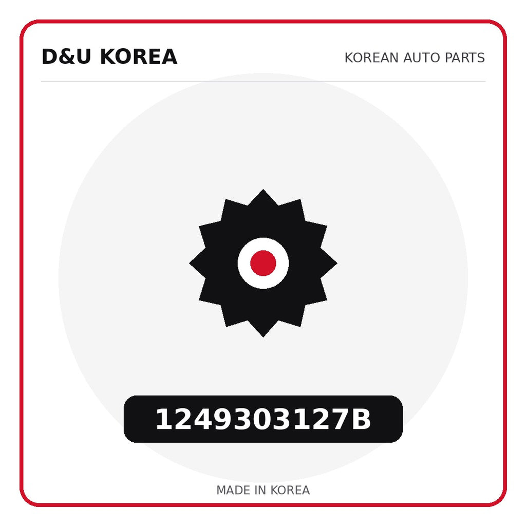 Genuine Mobis 1249303127B  for Korean vehicles | D&U Korea
