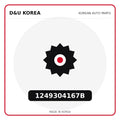Genuine Mobis 1249304167B  for Korean vehicles | D&U Korea