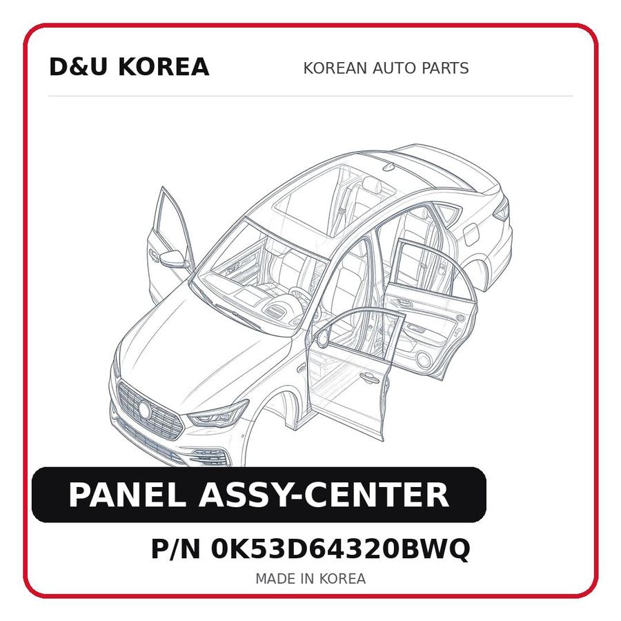 PANEL ASSY-CENTER