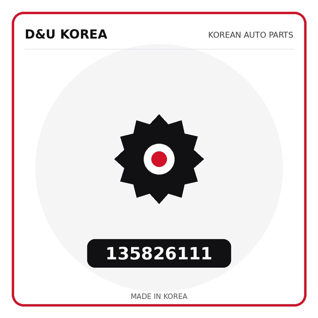Genuine Mobis 135826111  for Korean vehicles | D&U Korea