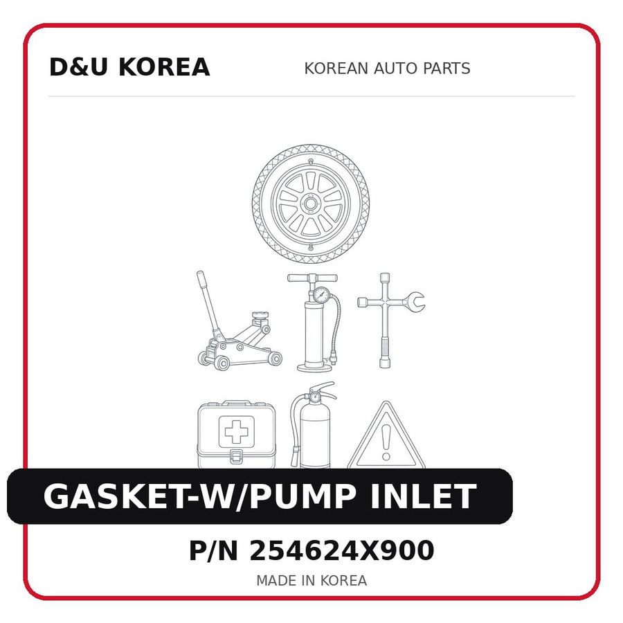 GASKET-W/PUMP INLET