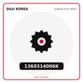 Genuine Mobis 1360314006K  for Korean vehicles | D&U Korea