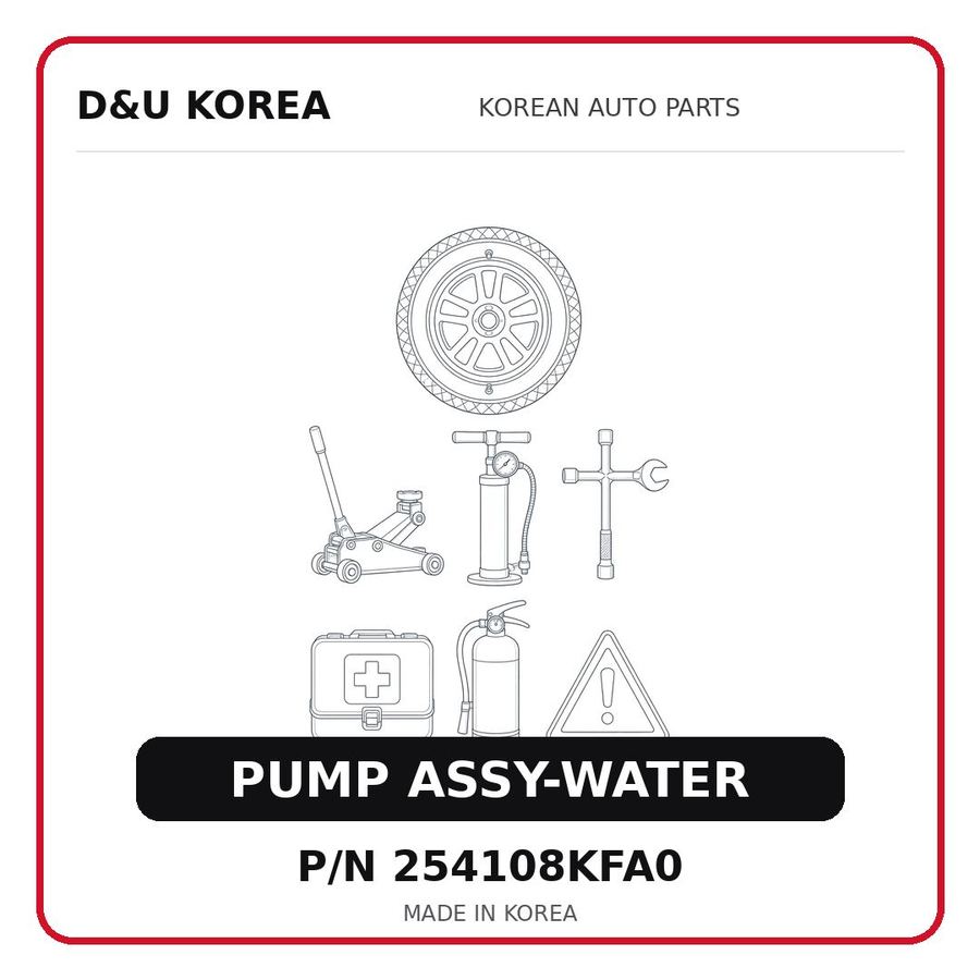 PUMP ASSY-WATER