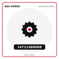 Genuine Mobis 1471148006B  for Korean vehicles | D&U Korea