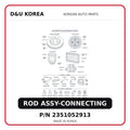 ROD ASSY-CONNECTING