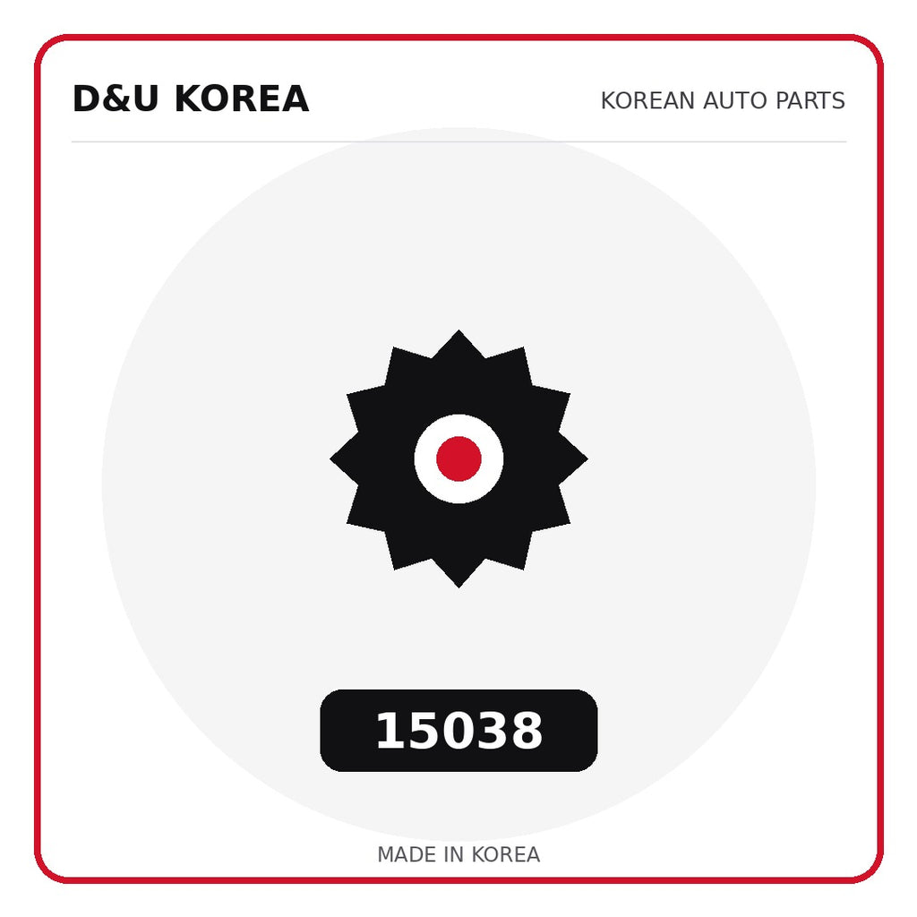 Genuine Mobis 15038  for Korean vehicles | D&U Korea