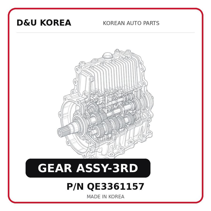 GEAR ASSY-3RD