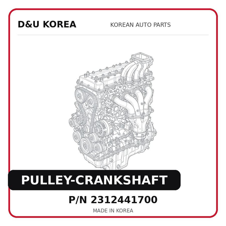 PULLEY-CRANKSHAFT