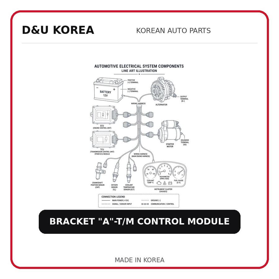 BRACKET "A"-T/M CONTROL MODULE