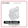 PIPE-OIL PUMP