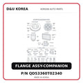 FLANGE ASSY-COMPANION