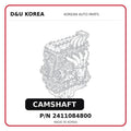 CAMSHAFT