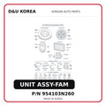 UNIT ASSY-FAM