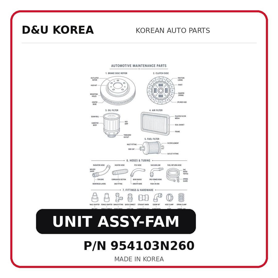 UNIT ASSY-FAM