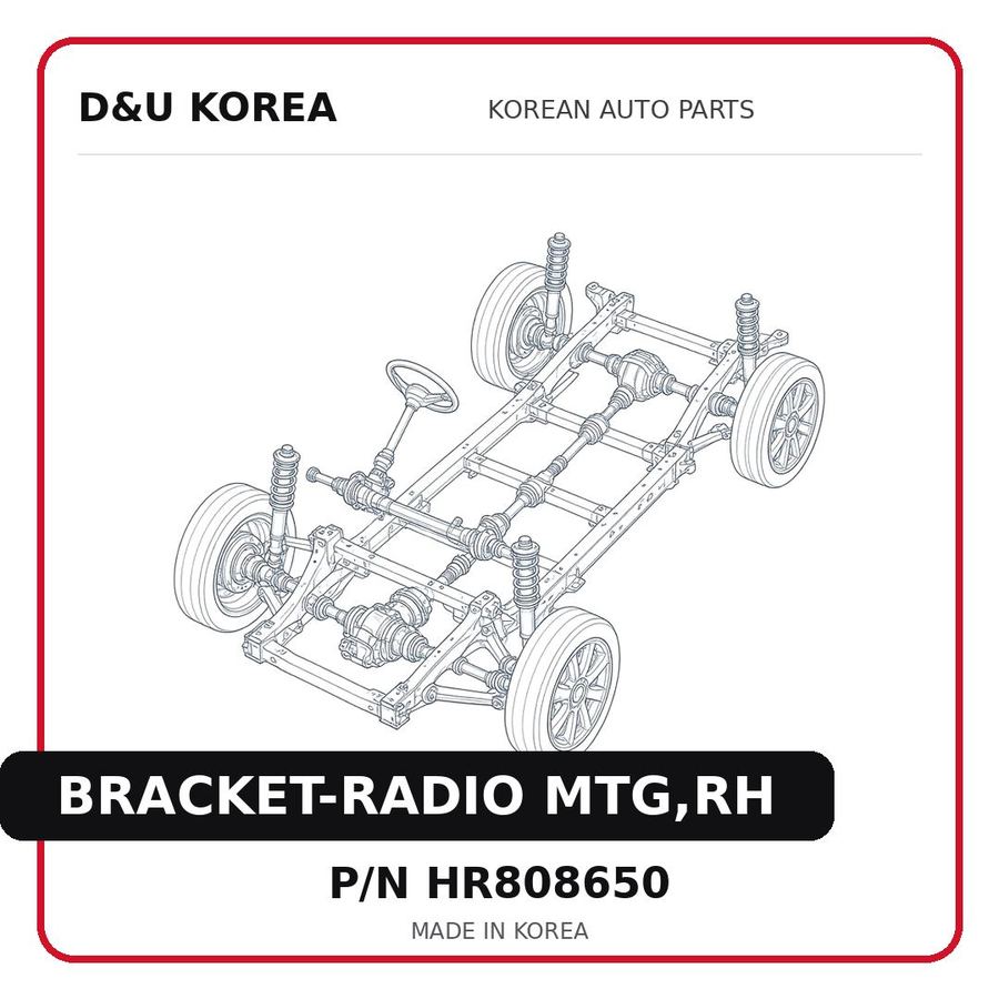 BRACKET-RADIO MTG,RH