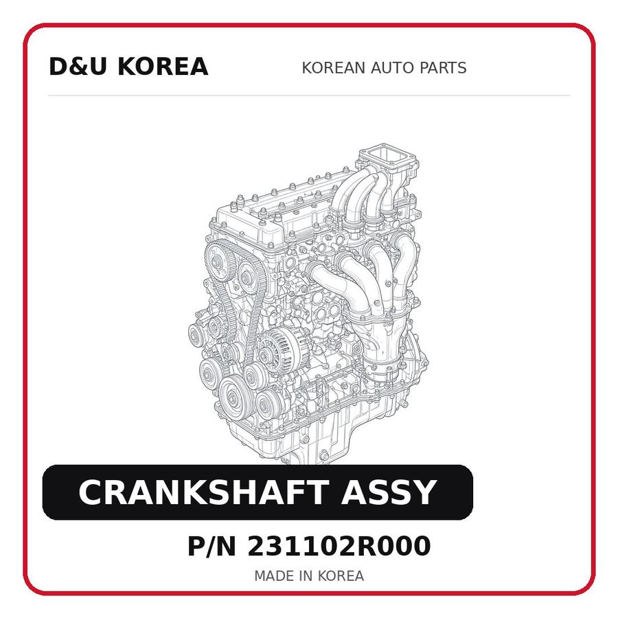 CRANKSHAFT ASSY