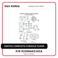SWITCH COMPLETE-CONSOLE FLOOR