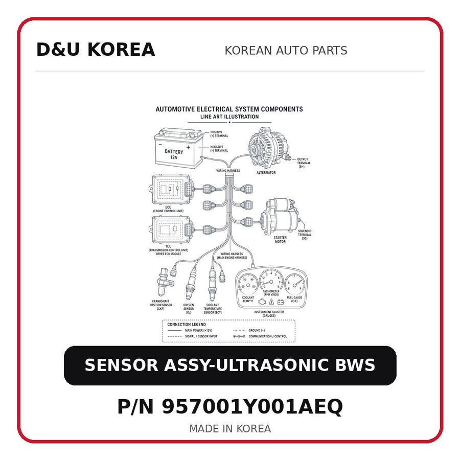 SENSOR ASSY-ULTRASONIC BWS