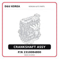 CRANKSHAFT ASSY