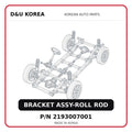 BRACKET ASSY-ROLL ROD