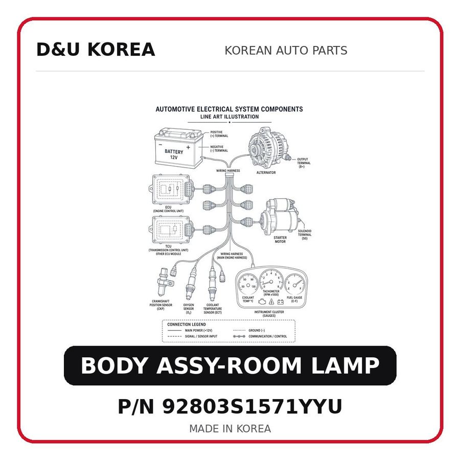 BODY ASSY-ROOM LAMP