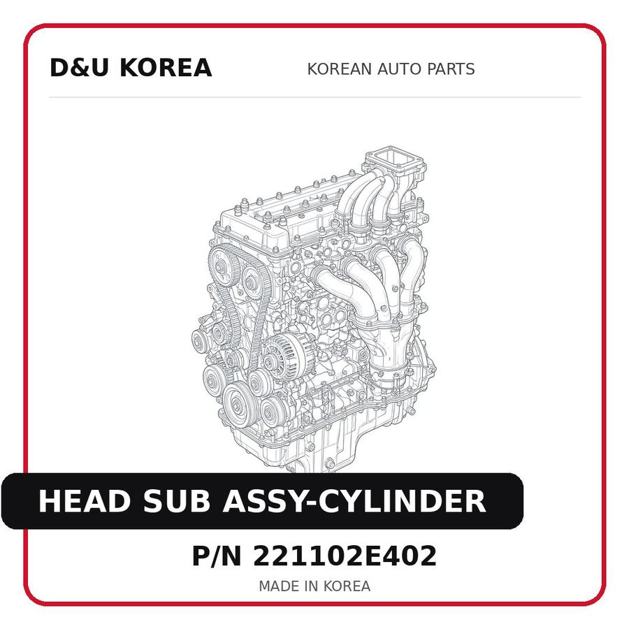 HEAD SUB ASSY-CYLINDER