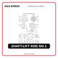 SHAFT-LIFT ROD NO.1
