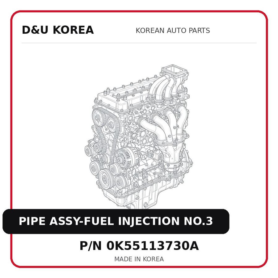 PIPE ASSY-FUEL INJECTION NO.3