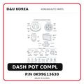 DASH POT COMPL