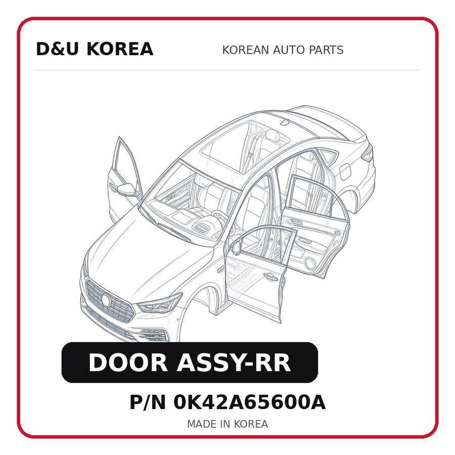 DOOR ASSY-RR