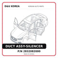 DUCT ASSY-SILENCER