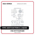 PIPE ASSY-SUCTION & LIQUID