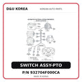 SWITCH ASSY-PTO
