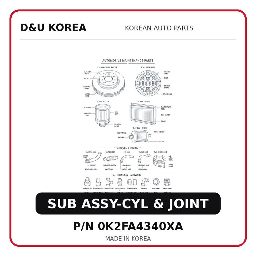SUB ASSY-CYL & JOINT