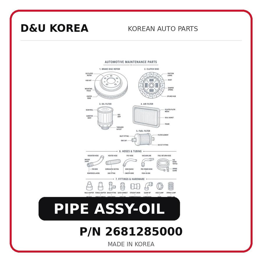 PIPE ASSY-OIL