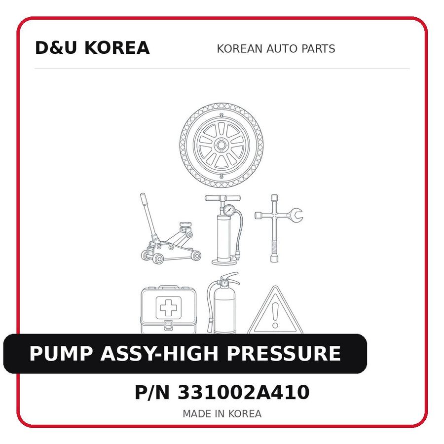 PUMP ASSY-HIGH PRESSURE